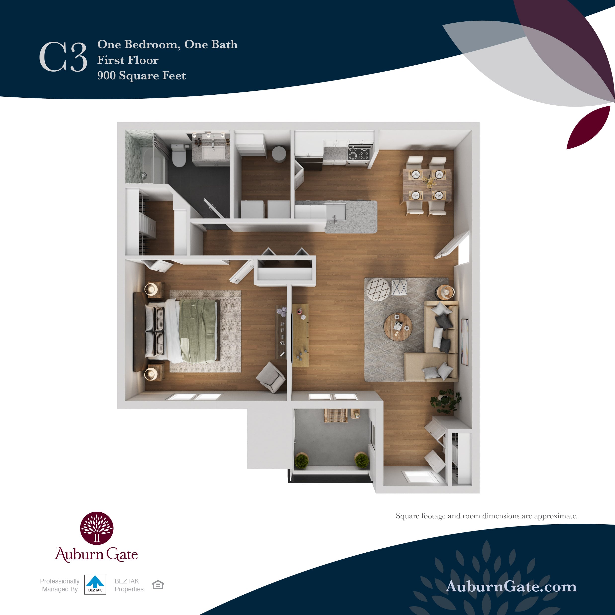 C3 Enhanced floor plan